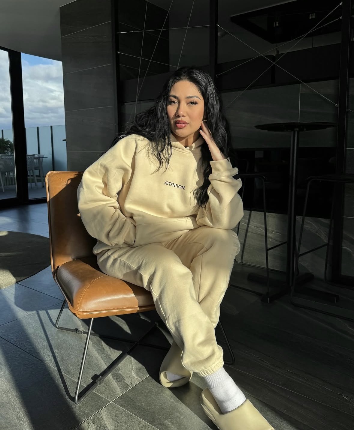 Portrait of Kayla Schwalger in warm natural light